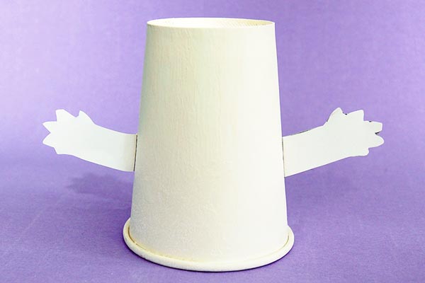 STEP 9 Paper Cup Ghost