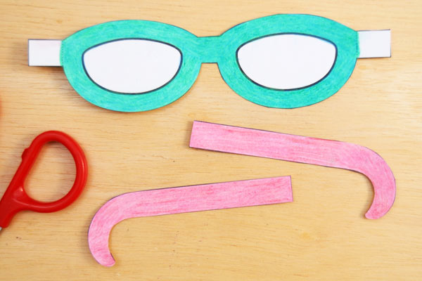 Paper Eyeglasses, Kids' Crafts, Fun Craft Ideas