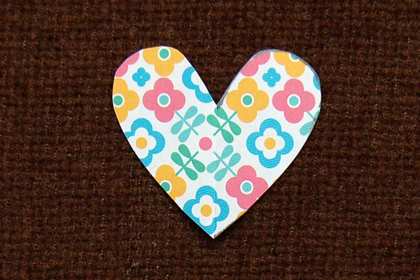 Step 5 Paper Heart Bookmark
