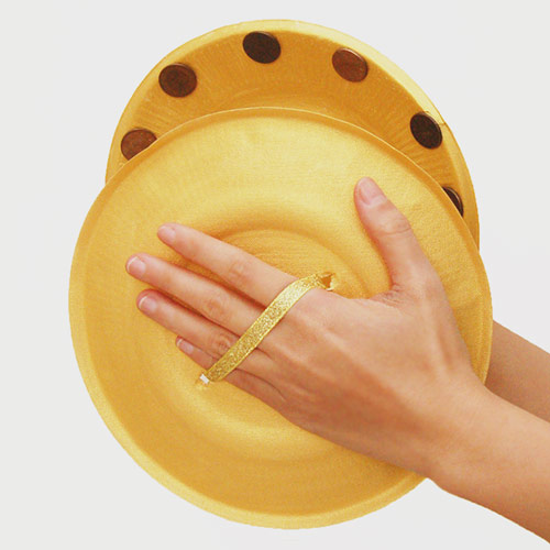 Homemade cymbals discount