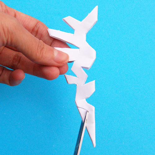 Step 4 Eight-Sided Paper Snowflake