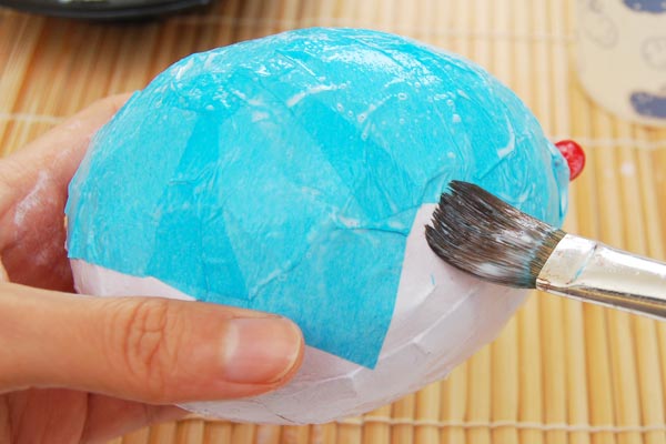 thumbnail image 2 of CC Craft 8-Pack Paper Mache Easter Egg Shell Halves – Decorate, Hunt, Bonnets 2 of 3