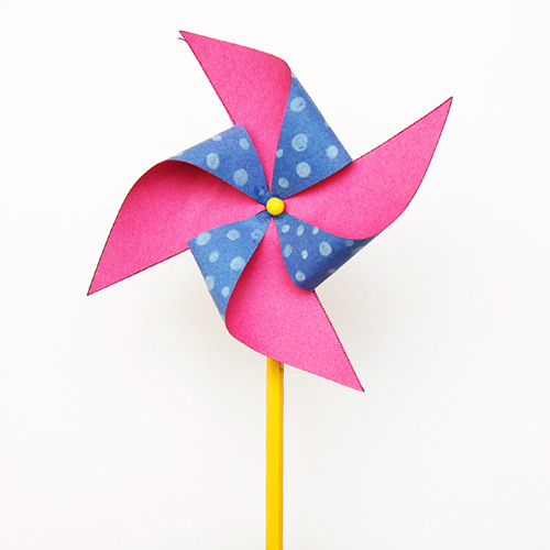 Pinwheel | Kids' Crafts | Fun Craft Ideas | FirstPalette.com