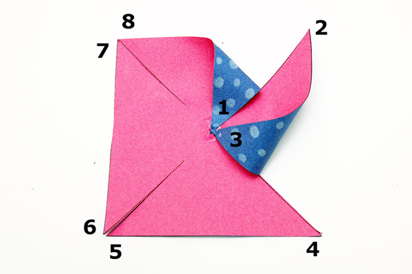 Pinwheel Crafts Flower Origami Kit for Kids