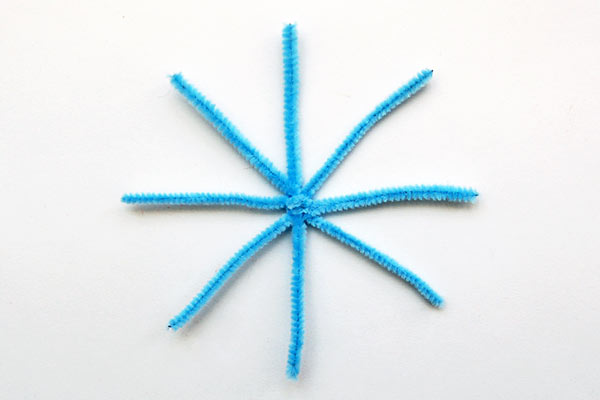 Snowflake Pipe Cleaner Craft