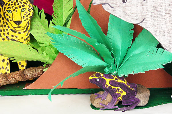 Rainforest Habitat Diorama, Kids' Crafts, Fun Craft Ideas