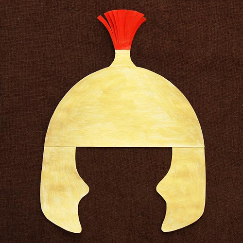 Helmet Of Salvation Craft Template Card Template