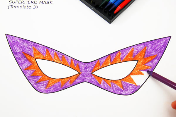 Step 3 Superhero Masks