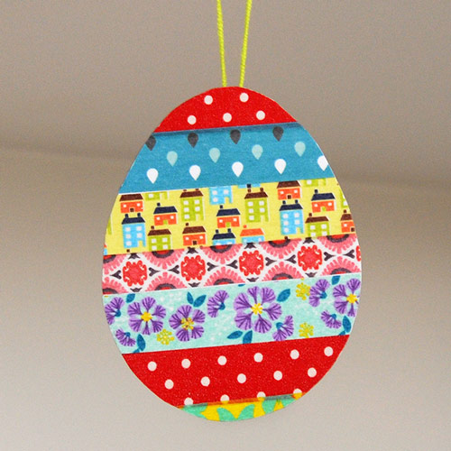 MORE IDEAS - Make hanging egg ornaments.