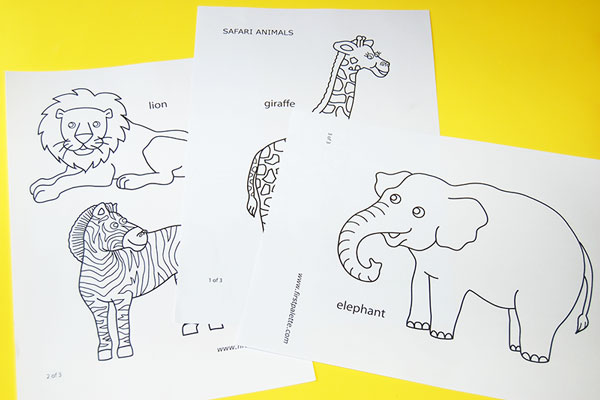Zoo Animal Stick Puppets | Kids' Crafts | Fun Craft Ideas 