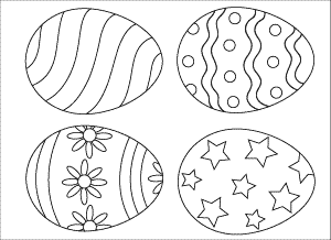 Easter Egg templates