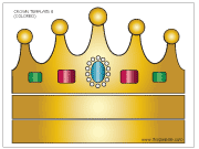 Prince and Princess Crown templates