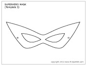 Superhero masks