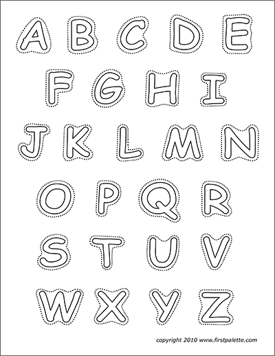 Free Printable Letters Of The Alphabet Upper And Lower Case