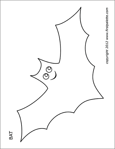 Simple Bat Outline