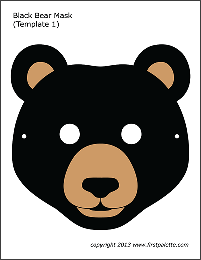 Bear Face Mask - bear mask roblox id face