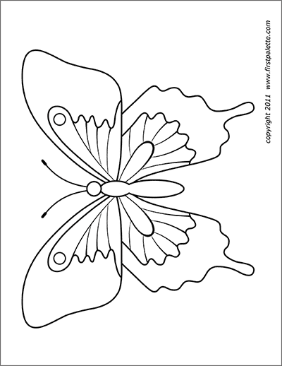 Printable Butterflies