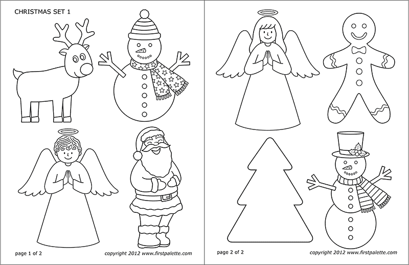 free-christmas-shapes-templates-printable