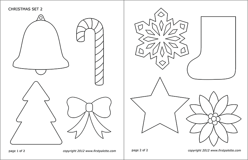 Christmas Printables Free Printable Templates Coloring Pages FirstPalette Christmas Printables Free Printable Templates Coloring Pages FirstPalette