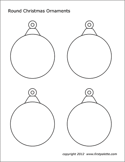 Free Printable Cut Out Christmas Ornaments Printable Templates