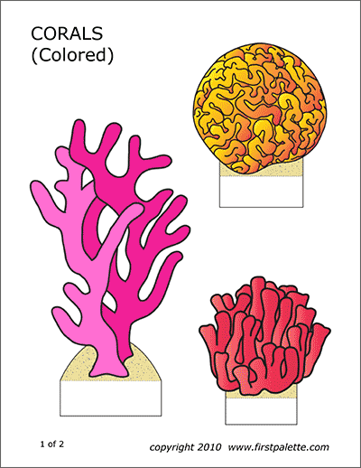 Printable Corals