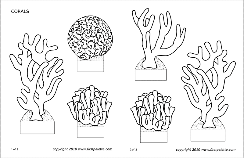 Printable Corals