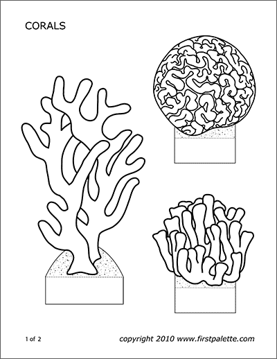 Printable Corals