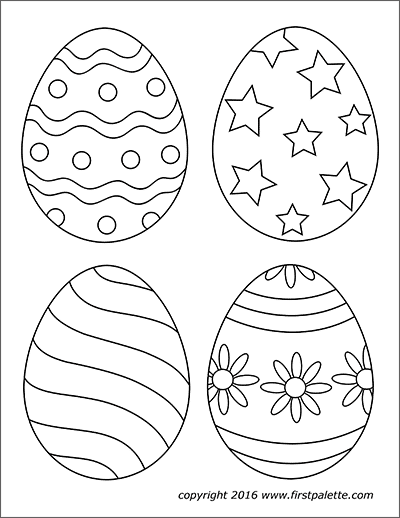 Featured image of post Easter Egg Pictures To Colour