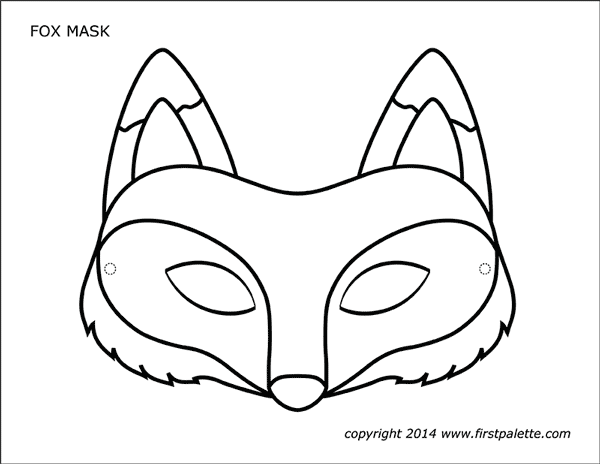 fox mask DIY