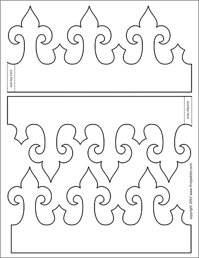 King And Queen S Crown Templates Free Printable Templates Coloring Pages Firstpalette Com