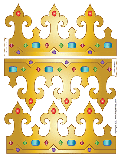 King And Queen S Crown Templates Free Printable Templates