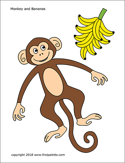 Free Printable Monkey