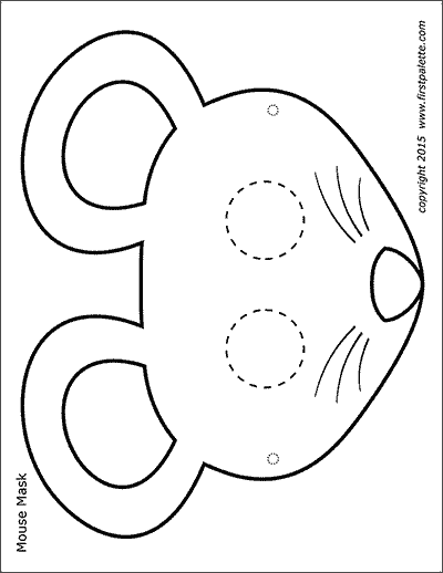 Printable Mouse Masks