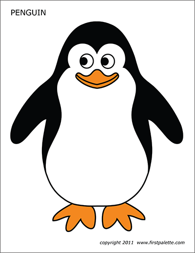 Printable Image Of Penguin To Color