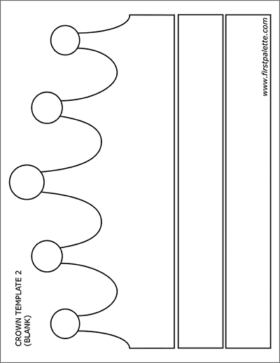 Party Hat Template Printable from www.firstpalette.com