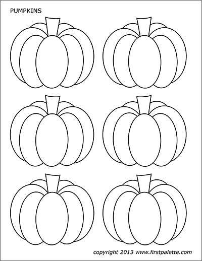 Pumpkins Free Printable Templates Coloring Pages Firstpalette Com