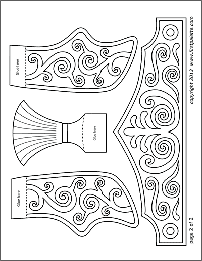 Printable Roman Imperial Helmet