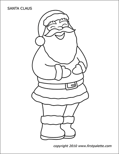 santa printables