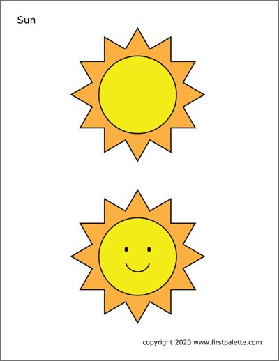 Free Printable Sun Images Img weed