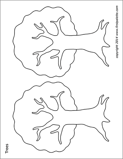 Printable Tree Template 2