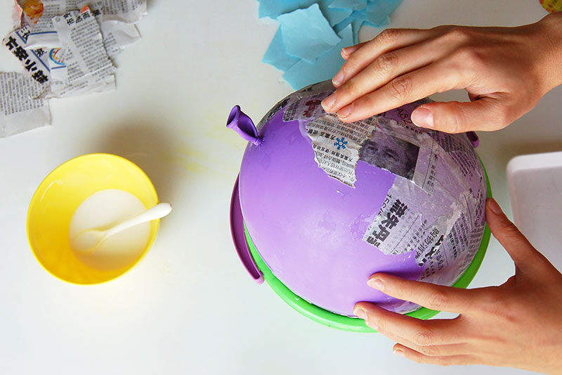 maagd tack De volgende Papier Mache Balloon | Craft Recipes & How-To's | FirstPalette.com