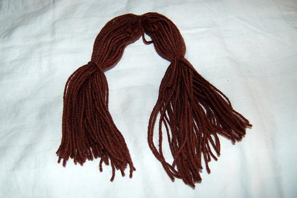 STEP 6c Yarn Hair